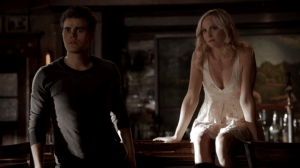 TVD 6x18 Stefan et Caroline