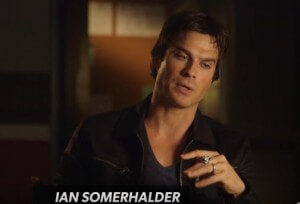 Ian Somerhalder tvd saison 7 interview