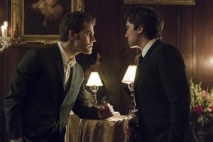 tvd 7x06 Damon vs Stefan