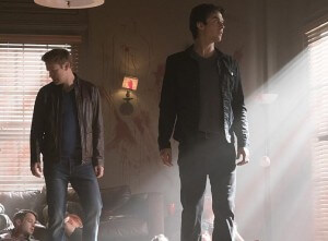 vampire diaries 7x18 Damon Alaric