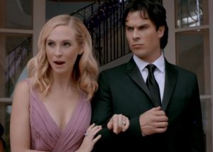 tvd 8x09 caroline damon