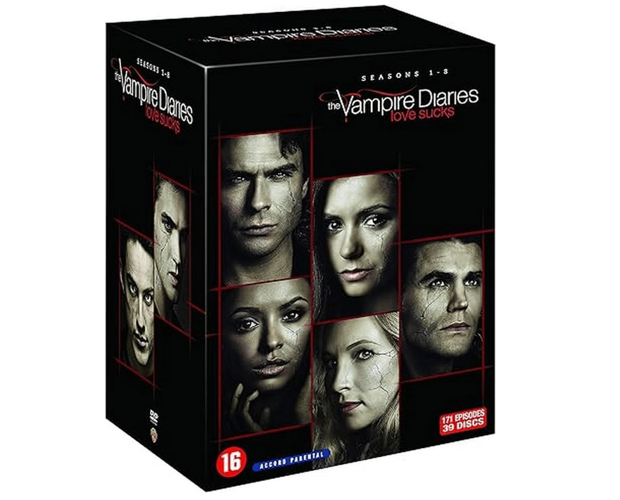 Intégrale DVD Vampire Diaries - Saisons 1 à 8